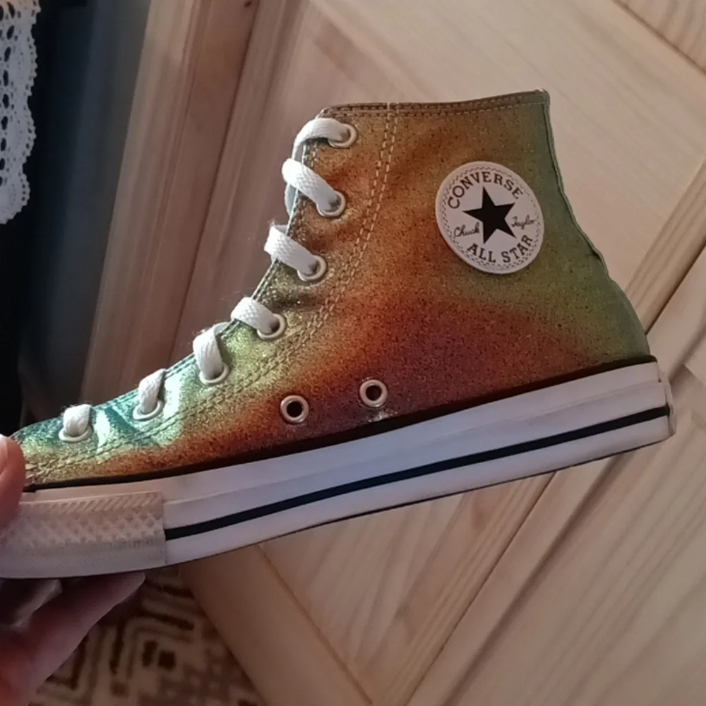 EUC Converse All Star Color Changing Sneakers Hightops Shoes 8 - Picture 5 of 8